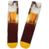 Hallmark Beer Glass Toe Of A Kind Novelty Socks -Hario Store 0001 SOX2402