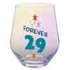 Hallmark Forever 29 Stemless Wine Glass, 16 Oz. -Hario Store 0001BID1090