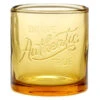 Hallmark Brave Authentic True Amber Lowball Glass, 10 Oz. -Hario Store 0001FMN3016