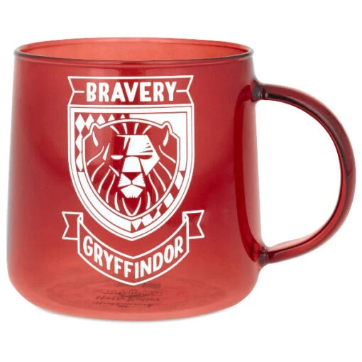 Hallmark Harry Potter™ Gryffindor™ Glass Mug -Hario Store 0001HPO1065