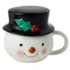 Hallmark 20th Anniversary Snowman Sculpted Mug With Sound -Hario Store 0001KCX1118