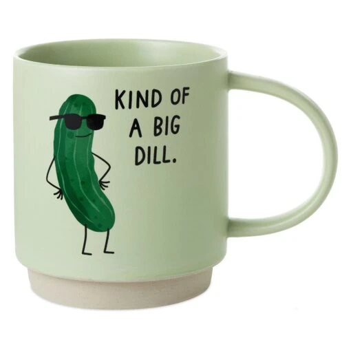 Hallmark Kind Of A Big Dill Funny Mug, 16 Oz. -Hario Store 0001MUG3530