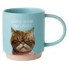 Hallmark Judgmental Cat Funny Mug, 16 Oz -Hario Store 0001MUG3533