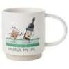 Hallmark Coffee And Wine Relay Funny Mug, 16 Oz. -Hario Store 0001MUG3572