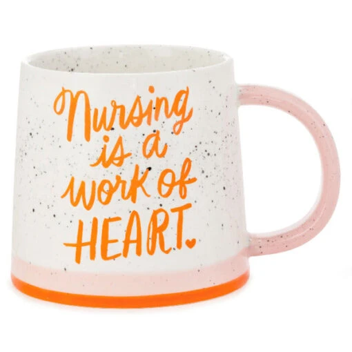 Hallmark Nursing Is A Work Of Heart Mug, 18 Oz. -Hario Store 0001SNN1055