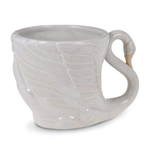 Hallmark Swan Sculpted Ceramic Mug, 16 Oz. -Hario Store 0001XKT5040