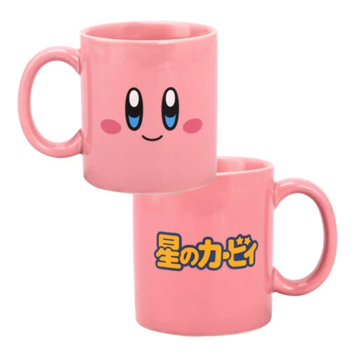 Kirby Big Face 16 Oz. Ceramic Mug -Hario Store 0015270 kirby big face 16 oz ceramic mug