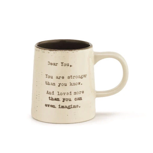 Demdaco Dear You Strength Mug, 12 Oz. -Hario Store 1004750021