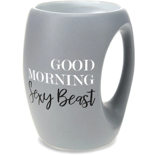 Good Morning Sexy Beast 16 Oz. Hand Warmer Mug -Hario Store 10533