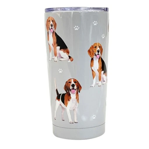 Beagle Stainless Steel 16 Oz. Tumbler -Hario Store 115 3