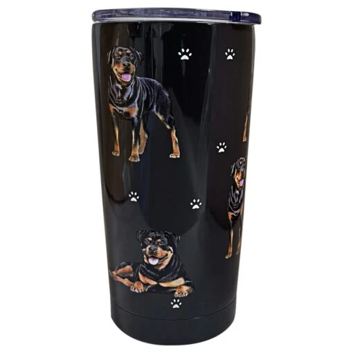 Rottweiler Stainless Steel 16 Oz. Tumbler -Hario Store 115 33