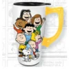 Snoopy And The Peanuts Gang 18 Oz. Ceramic Travel Mug -Hario Store 12586