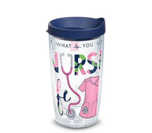 Nurse Life Navy Lid 16 OzTervis Tumbler -Hario Store 1294217