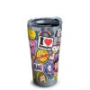 Peanuts Sticker Collage Stainless Steel With Hammer Lid 20 Oz Tervis Tumbler -Hario Store 1301552