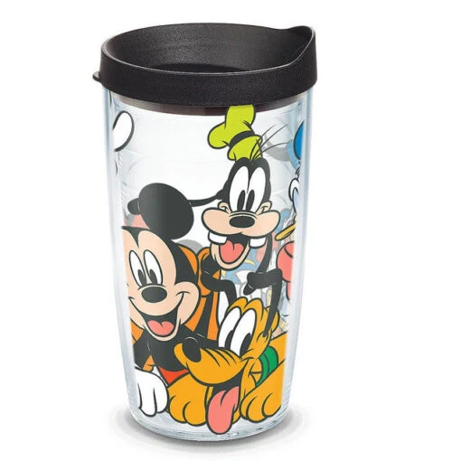 Tervis Disney Mickey With Minnie Donald Daisy Goofy And Pluto Group Tumbler 16 Oz. -Hario Store 1346016