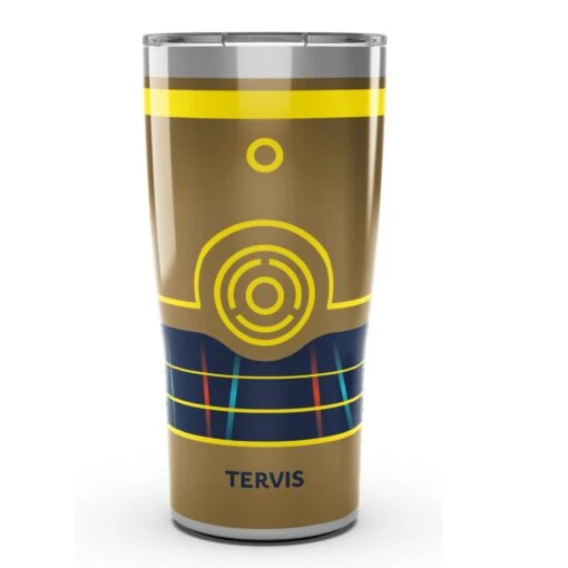 Star Wars™ See Three C-3PO 20 Oz Stainless Steel Tervis Tumbler Cup With Slider Lid -Hario Store 1436394