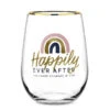 Hallmark Channel Happily Ever After Stemless Wine Glass, 16 Oz. -Hario Store 1HKC2246