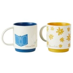 Hallmark Gilmore Girls Lorelai And Rory Stacking Mugs, Set Of 2 -Hario Store 1PCL1008 2