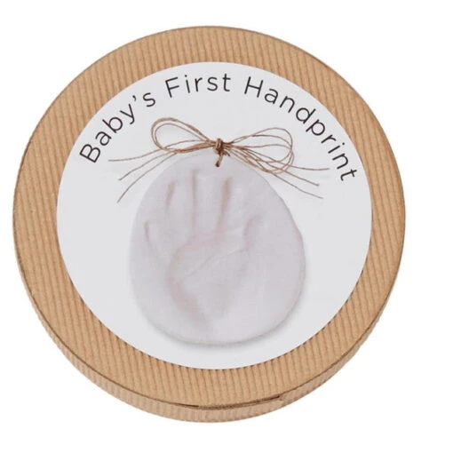 Baby's First Hand Print Kit Ornament With Twine -Hario Store 2022012