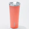 Corkcicle Triple Insulated Stainless Steel Travel Tumbler Peach Echo 24 Oz -Hario Store 2124GPE