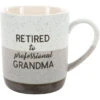 Retired To Professional Grandma Mug 15 Oz. -Hario Store 23520