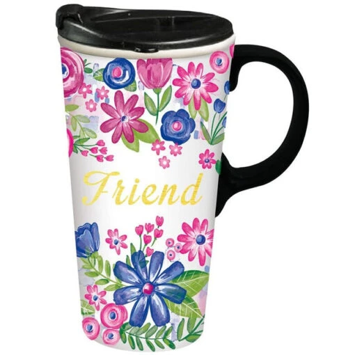 Friend Travel Cup With Lid And Box -Hario Store 3 CTC6041 F