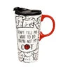 Don't Tell Me What To Do You're Not My Cat 17 Oz. Travel Cup With Matching Gift Box -Hario Store 3CTC01100