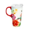 Garden Hummingbird 17 Oz. Travel Cup With Matching Gift Box -Hario Store 3CTC04007