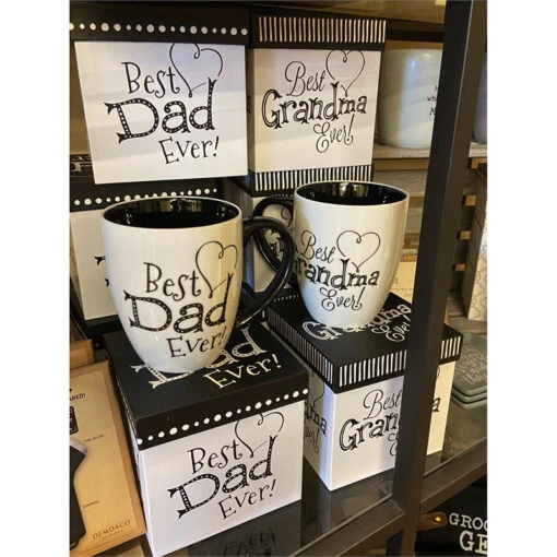 Best Dad Ever Cup O' Joe 18 Oz. Mug With Box -Hario Store 3MCT5591B 2