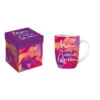 Mom A Title Above Queen 14 Oz. Ceramic Mug With Matching Gift Box -Hario Store 3TMB001A