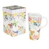 Cottage Meadows Ceramic Travel Cup, 17oz., With Gift Box -Hario Store 3ctc109638