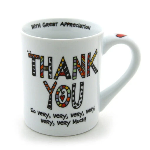 Our Name Is Mud Cuppa Doodle Thank You Mug -Hario Store 4029236 1 high res