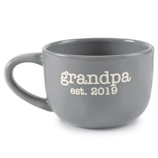 Mud Pie GRANDPA EST 2019 MUG -Hario Store 43500023P