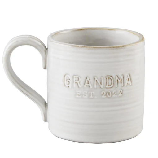 Mud Pie Grandma Est. 2022 Mug -Hario Store 43500134M