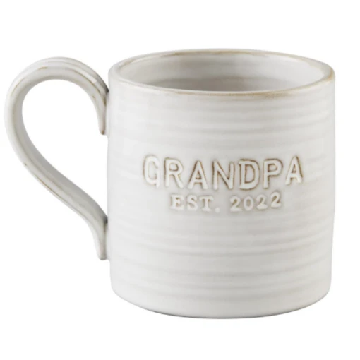 Mud Pie Grandpa Est. 2022 Mug -Hario Store 43500134P