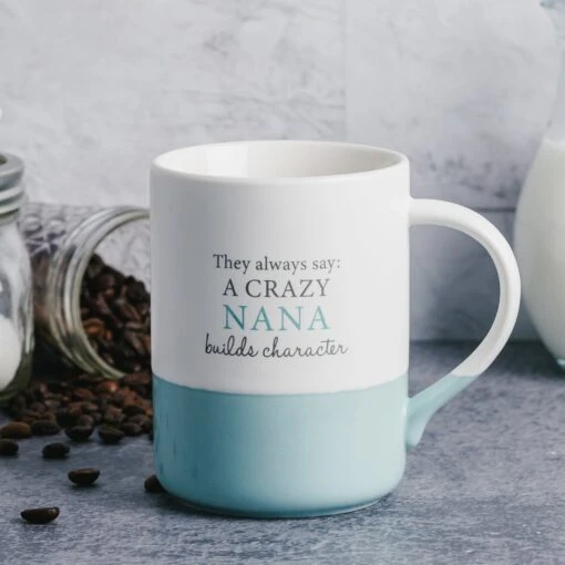 A Crazy Nana Builds Character 18oz. Mug -Hario Store 53111Image2