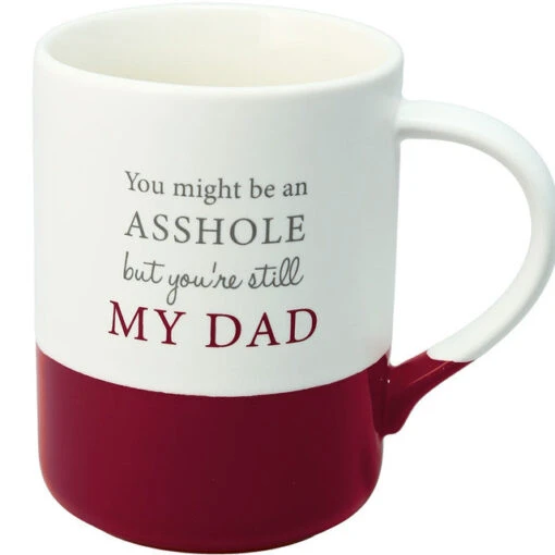 An Asshole But Still My Dad 18oz. Mug -Hario Store 53112