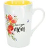 Love You Mom Iridescent Latte Mug 15 Oz. -Hario Store 57004