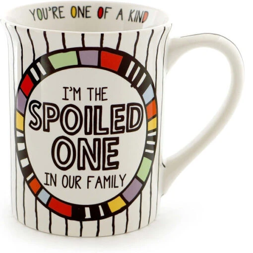 Our Name Is Mud “Spoiled One” Stoneware Cuppa Doodle Coffee Mug -Hario Store 6000521