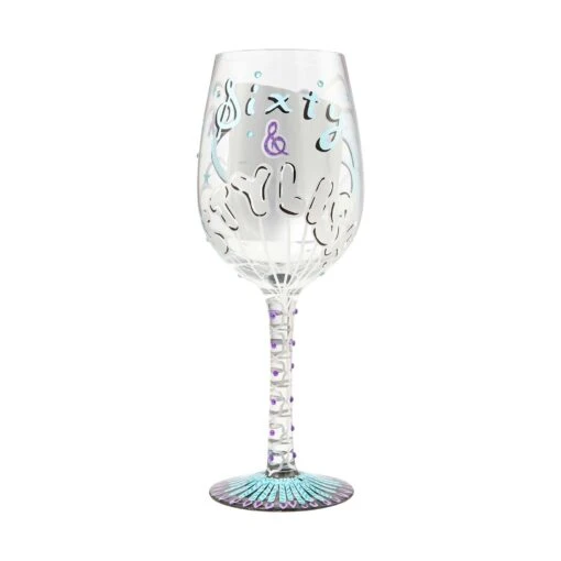 Lolita Happy 60th Birthday Wine Glass -Hario Store 6000739 1 high res