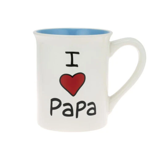 Our Name Is Mud I Heart Papa Mug -Hario Store 6010062