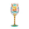 Lolita Wine Glass Happy 21st Birthday -Hario Store 6010248