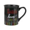 Our Name Teach Love Inspire Teacher Mug 16 Oz. -Hario Store 6010424