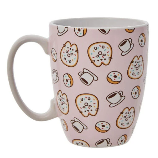 Pusheen Donuts And Coffee Mug -Hario Store 6010797