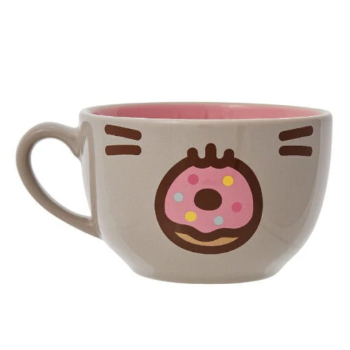 Pusheen Donut Latte Mug -Hario Store 6010800