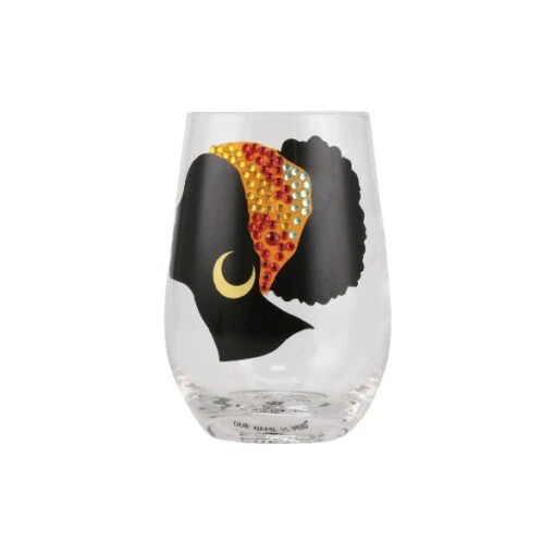 Our Name Is Mud The Sun Does Not Ask Permission To Shine And Neither Do I Bling Stemless Wine Glass -Hario Store 6012075