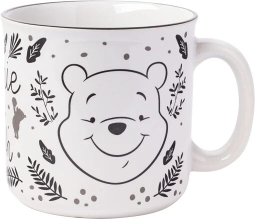 Silver Buffalo Winnie The Pooh Plant Pattern Ceramic Camper Mug, 20 Ounces -Hario Store 71Ks1mElkdL. AC SL1500