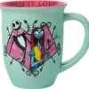 Silver Buffalo Disney Nightmare Before Christmas Jack And Sally Misfit Love Wide Rim Ceramic Mug, 16 Ounces -Hario Store 81Qg0ElStTS. AC SL1500