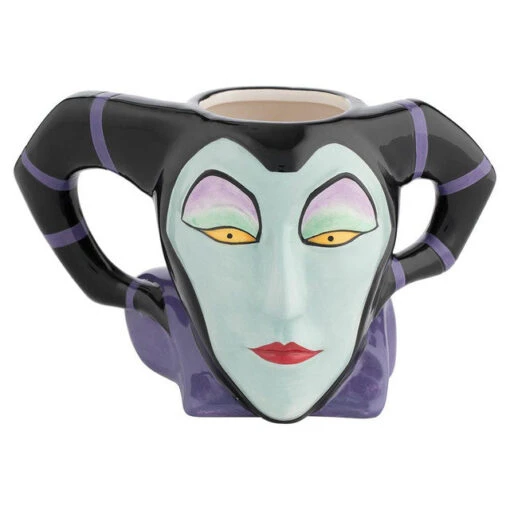 Disney Maleficent Premium 20 Oz. Sculpted Ceramic Mug -Hario Store 86101 f