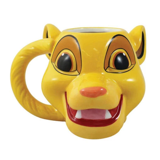 Disney The Lion King Simba Sculpted Ceramic Mug -Hario Store 86201